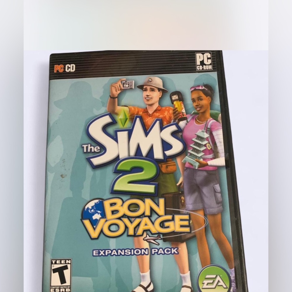 The Sims 2: Bon Voyage (PC Windows, 2007) Complete 2 Disc Set